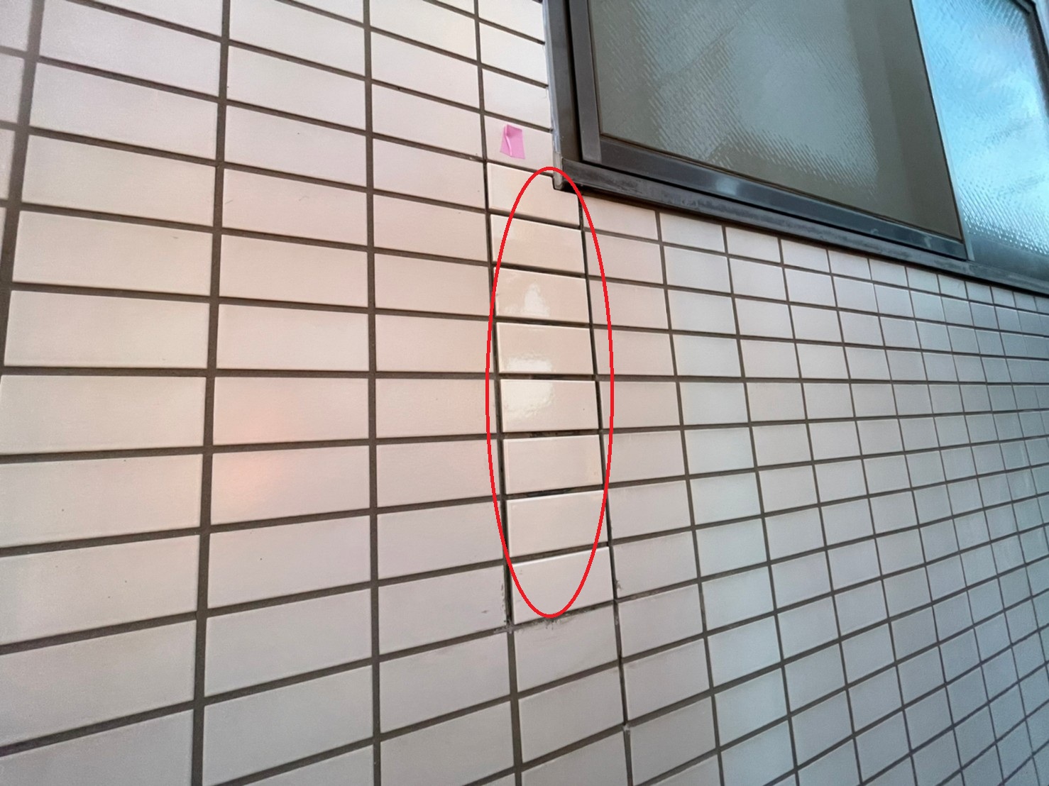 明石市　S様邸　タイル補修工事にてご依頼。きれいな仕上がりで、大変満足していますと嬉しいお声をいただきました